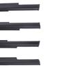 4 Stück Auto-Fenstergummidichtung für Mitsubishi Lancer 2.0L 2.4L 2008-2017 Wetterschutzdichtung Türleistenverkleidung 5727A005 5727A006