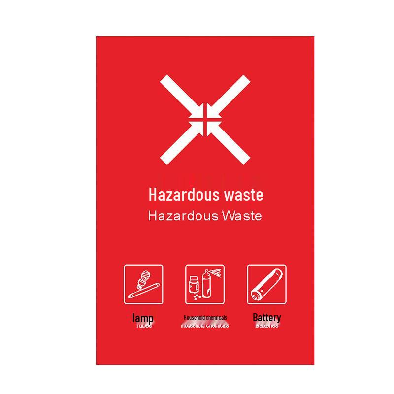Waste Classification Label Sticker Standard