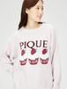 Gelato Pique Motif JQD Pullover PWNT224074 Pink F Women's