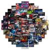 63 Cool Graffiti Car Stickers: Sports, Racing Cars & More - Waterproof for Helmets & Journals