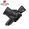 Pierre Cardin Men's Goat Leather Winter Touchscreen Gloves