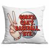 New Baseball Peripheral Printed Pillowcase Home Living Room Sofa Pillowcase Cushion Cover