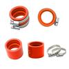 Carburetor Rubber Adapter 35-45mm Inlet Pipe Intake Motorbike Accessories For PE26-34 PWK21-30 PJ/OKO TM/TMX/KTM/KR/NSR 110-200c