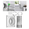 Dryer Vent Hose Connector Kit Premium Fits 4 inch Tubes Professional Adapter No