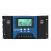 12V 24V Solar Charge Controller Regulator 4 USB Ports 5V 2.5A Parameter Adjustable LCD Display for Home RV Boat 100A