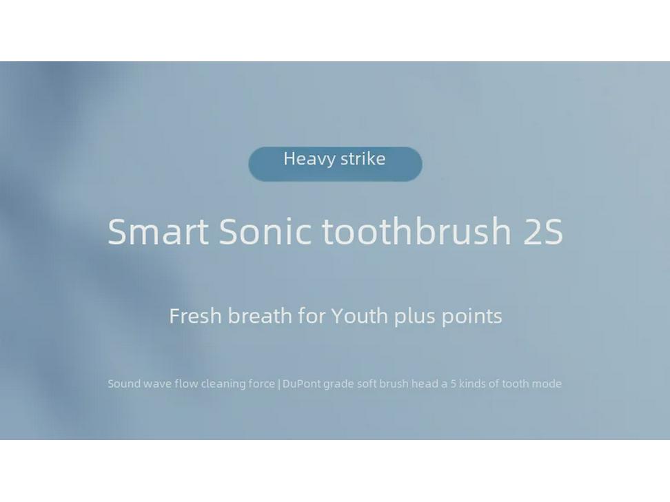 Sonic Electric Toothbrush for Adults with Wireless Charging - Gift-Ready Tooth Cleaner