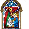 Nativity Pattern Window Decals for Living Bedroom Window Sliding Door Decorative Stickers Vinyl Self Adhesive Adhesive Mural
