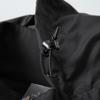 Dibenze Men's Plus Size Detachable Hood Ice Silk Lightweight Jacket