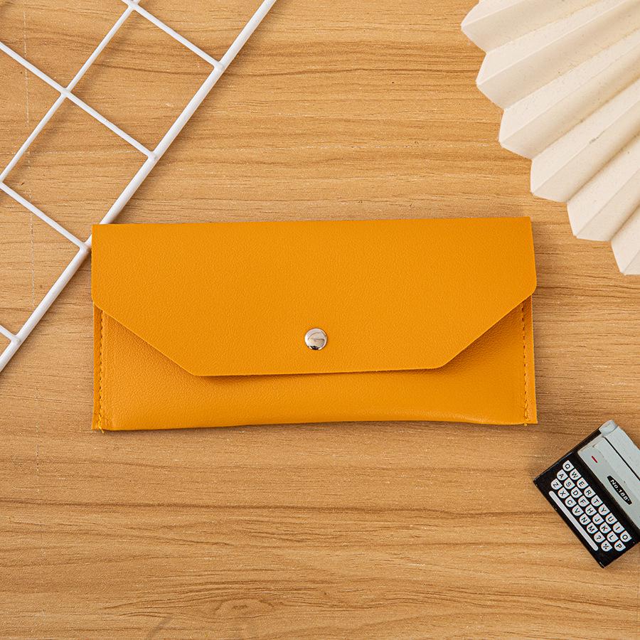 Leather Coin Purse, Letter Protector, Eyebrow Pencil Brush Kit, Eye Storage Bag, Jewelry Storage Bag