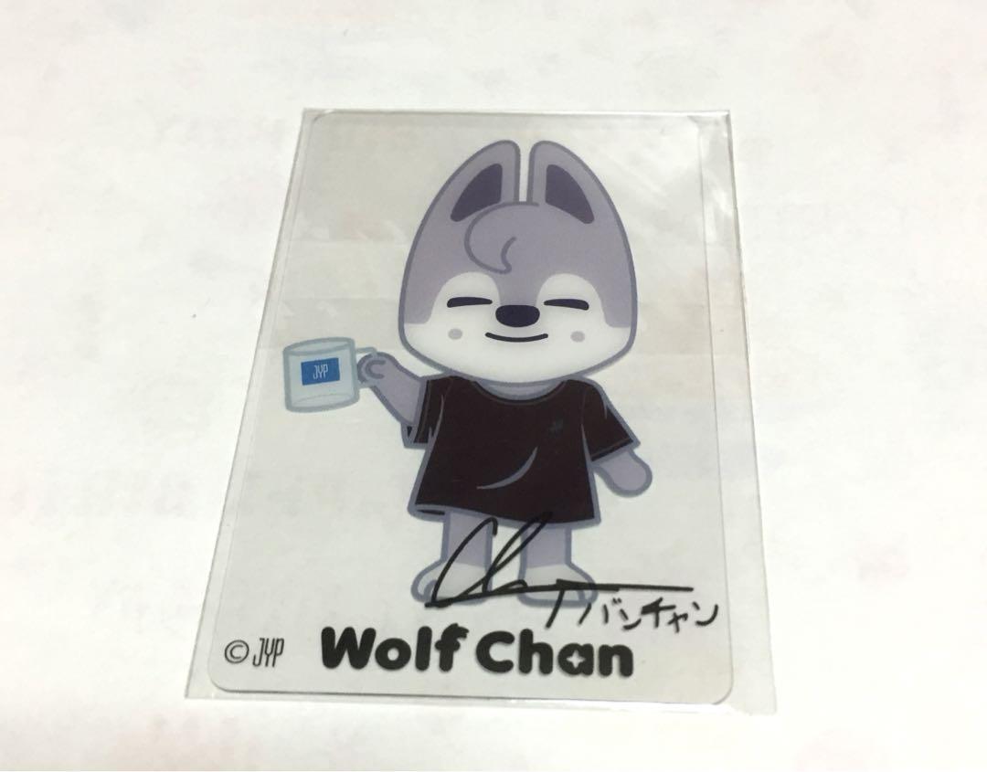 

[USED] Stray Kids JYP Pop-Up Bonus Clear Card Trading Card Bang Chan