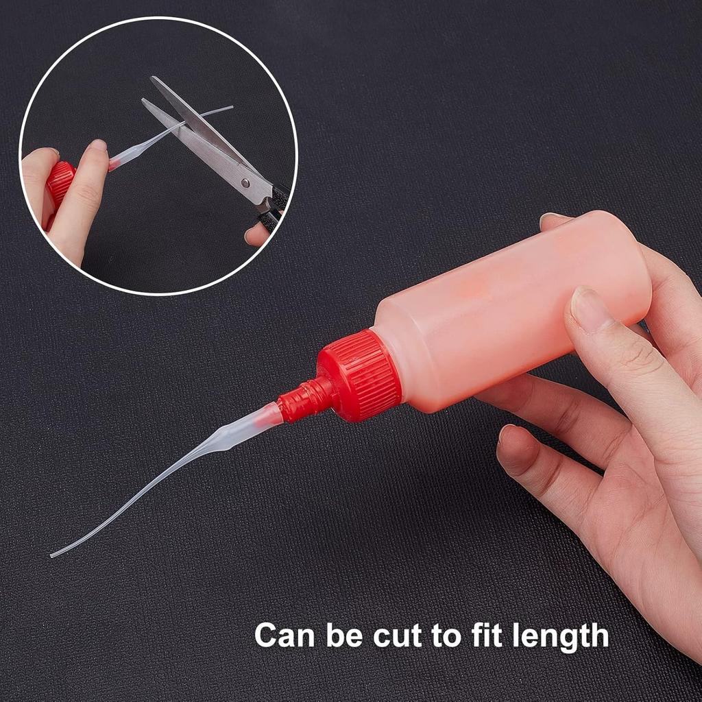 Disposable Super Glue Extender Tips, Precision Micro Applicator Nozzles for DIY Craft Model Building Electronics Repair Adhesive Dispensing