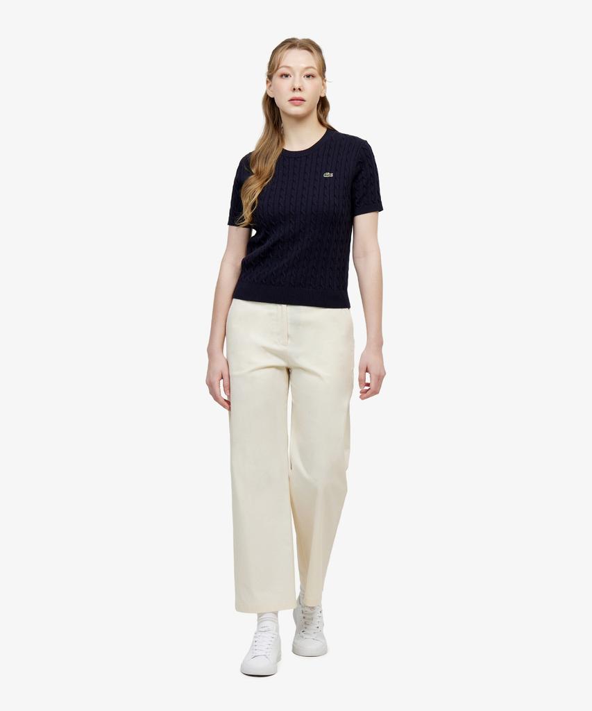 LACOSTE Women'S Straight Summer Pants Hf020E-56G S7G