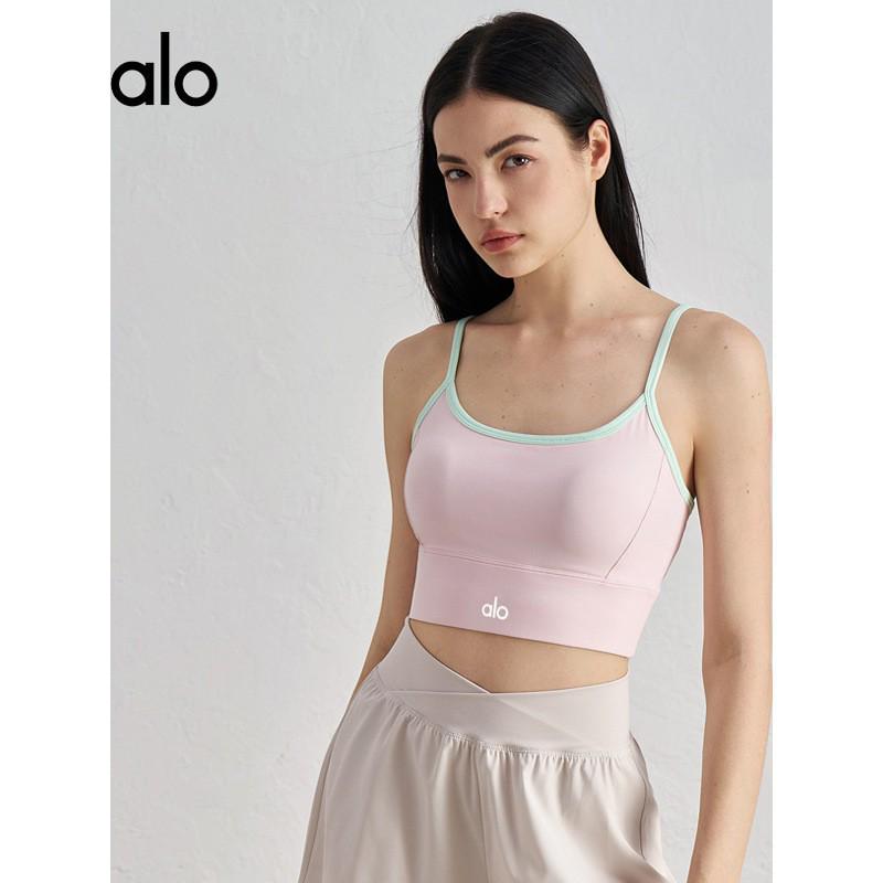 Original Al Yoga High-Intensity Shockproof Double Strap Sports Bra