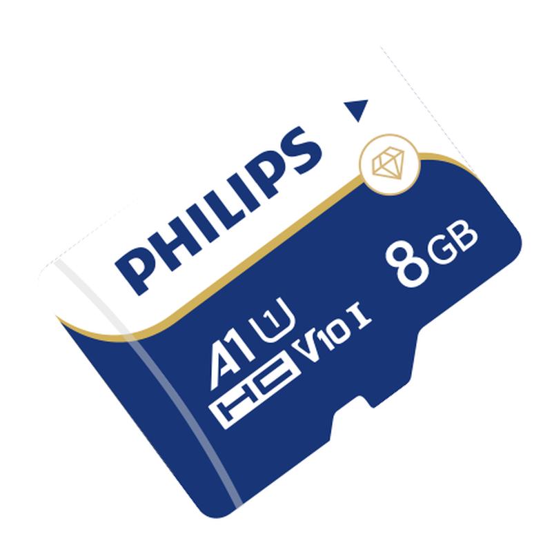 Philips High-Speed MicroSD Memory Card 8GB