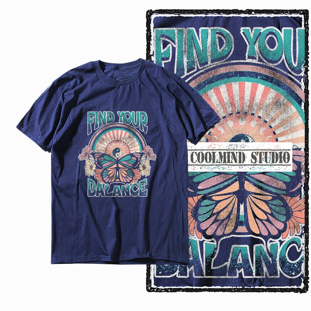 

Coolmind MAS cotton butterfly printed Exclusive graphic men T shirt big size streetwear men tshirt for men t-shirt tee shirts 2XL