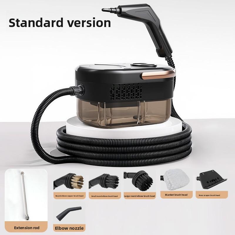 

Ручний пароочисник високого тиску 140℃/290°F – Вбиває 99,9% бактерій – Кондиціонер, Витяжка, Детейлінг автомобіля, Килим, Ванна кімната EU&220 V сірий