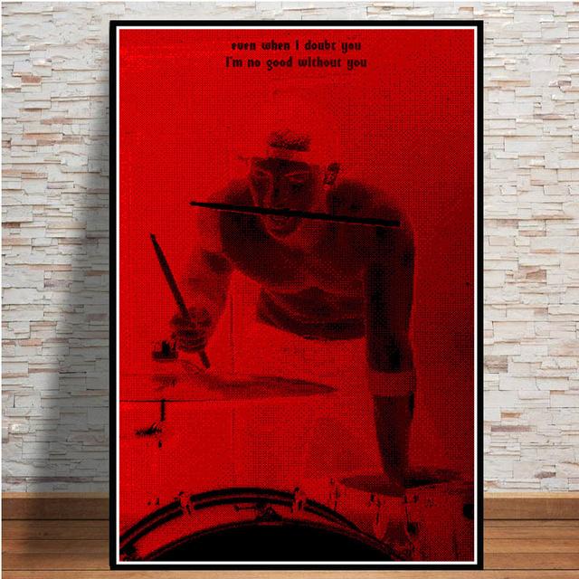 Twenty One Pilots Music Band Malba na plátně Umělecké plakáty a tisky Nástěnné obrazy pro dekoraci obývacího pokoje Home Decor Plakat