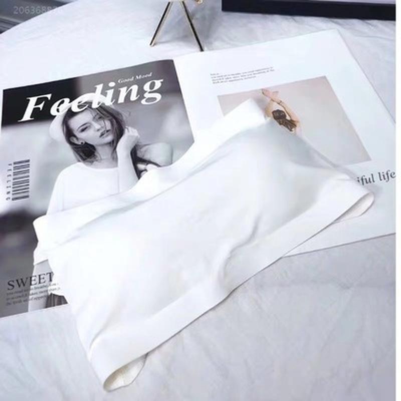 Jednodílné topy bezešvých trubek Dámská Neviditelná podprsenka Intimky Prsatější Bandeau Bez ramínek Prodyšné spodní prádlo se zavinutým hrudníkem