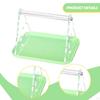 Tabletop Bird Perch Stand Desktop Claw Beak Grinding with Potty Tray for Finch Macaw Conures