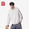 MINISO Men's American-Style Casual Hooded Pullover Sweatshirt