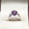 Bague en Argent Sterling 925 avec Pierre Précieuse Alexandrite Coupe Ovale Pour Homme #A632 JL375656877471