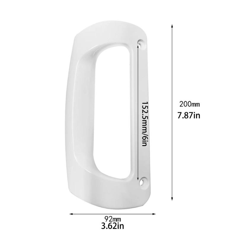Durable Plastic Refrigerator Door Handle Easy to Install Replacement Handle Refrigerator Parts Perfect for Refrigerators