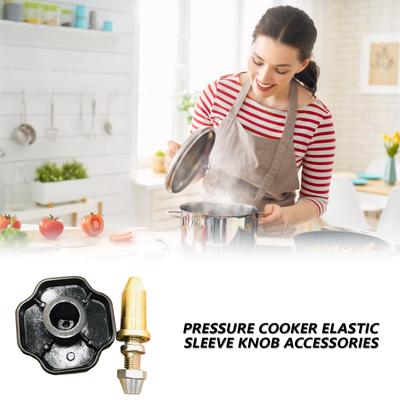 Pressure Cooker Replacement Knob Pressure Cooker Maintenance Set Elastic Tightener Knob Suitable for Cooking Enthusiasts