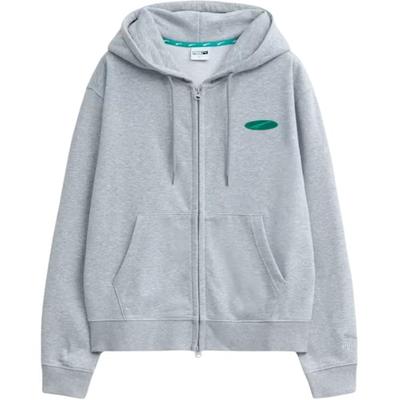 Archive Heritage Series Uni Hsmu U Archiv H Kn Fz Jacke Mit Kapuze Bequem Mode Langarm Herrenjacke Mittel-Heather-Grau 94104602