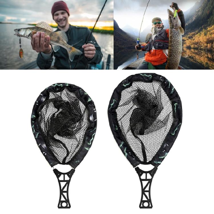 Foldable Landing Net Saltwater Fishing Tackle Tool Fishing Net Fishing Landing Net Portable for Adult Unisex