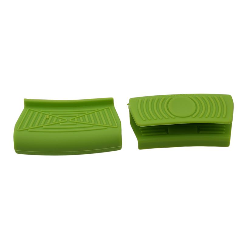Wärmeisolierender Ofenhandschuh aus Silikon, Auflauf-Ohrpfannen-Topflappengriff, Anti-Hot-Clip, Küchenzubehör, 2019