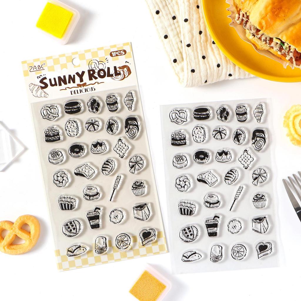 Slow Bake Time Silicone Stamps for Journals & Cards