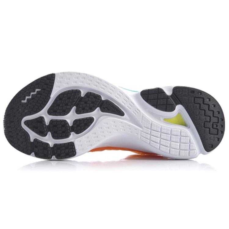 Li Ning Crazy Run X Cushioning Breathable Low top Running Shoes Women's Standard White ARHP054-2