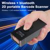 Portable 2D Barcode Scanner 2.4G Wireless Bluetooth Handheld Mini 1D 2D QR Code Scanners With Storage Functio for Android IOS