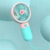 2pcs Mini Handheld Fan Jost Cartoon Fruit Flower Design