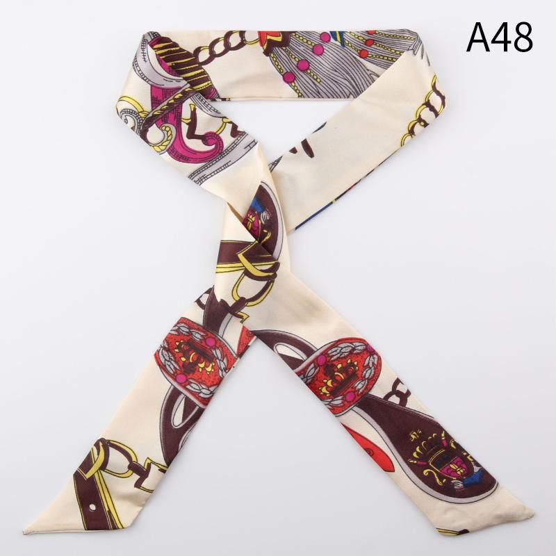 Silk Scarves Versatile Tied Bags, Long Strips, Small Silk Scarves, Bows, Headbands, Streamers, Gift Boxes, Gift Straps.