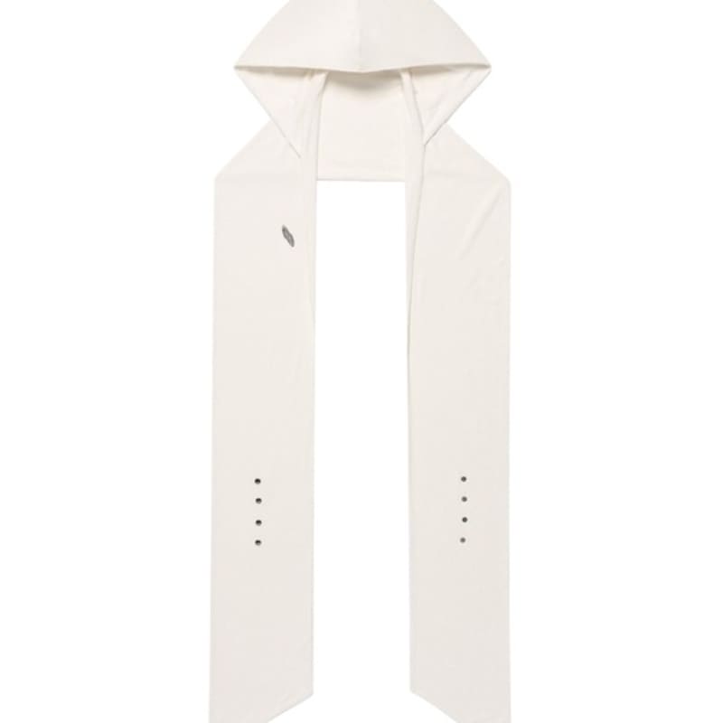 OPENING PROJECT W 2Way Hoodie scarf - Ivory