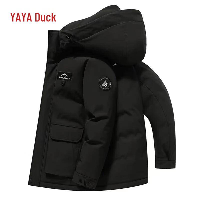 

Мужская зимняя пуховая куртка с капюшоном YAYA M