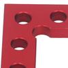 Aluminum Alloy Center Finder Tool 90 Degree Small Square Tool  For Woodworking and Carpenters