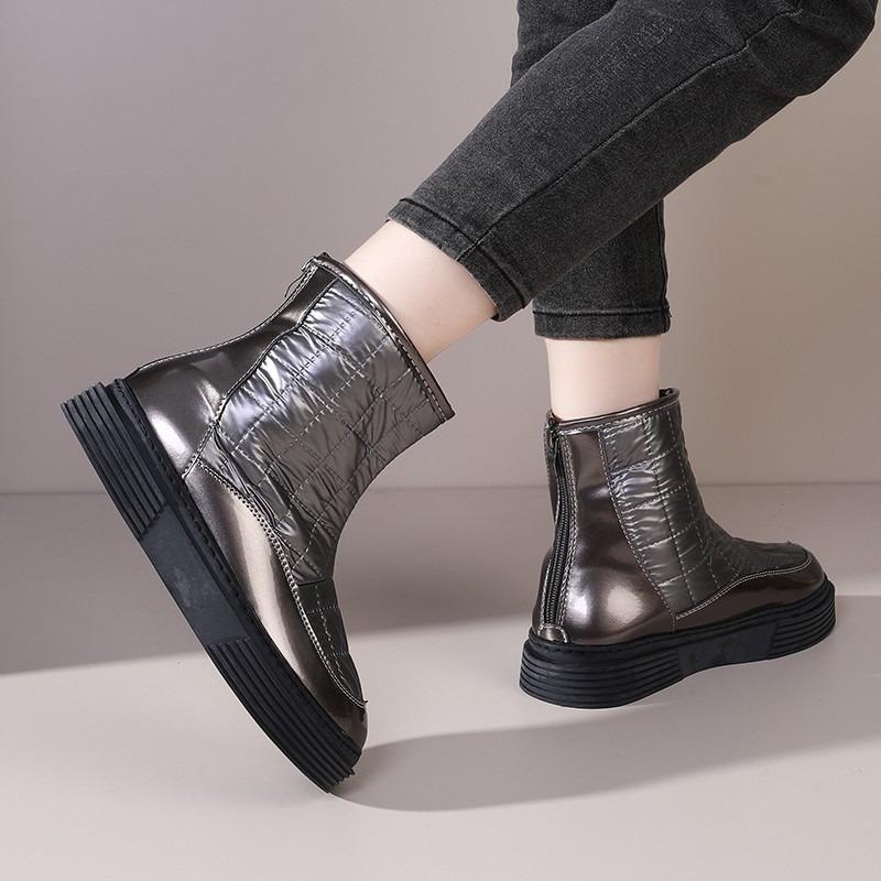 Thick-soled Snow Boots Women's Short Boots Autumn and Winter Warm Fluffy Boots Fashion Women's Short Boots