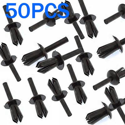 Clip espandibile per rivetti per rivestimento parafango nero per BMW E12 E28 E30 E34 E36 E39 E46 E60