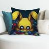 Cute FFnafS Game Pillow Cases for Bedroom Living Room Sofa Home Decor Polyester Cushion Cover with Zipper
