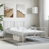 Foam Mattress White 140 X 210 Cm 7 Zone Support Firmness Level 20 ILD