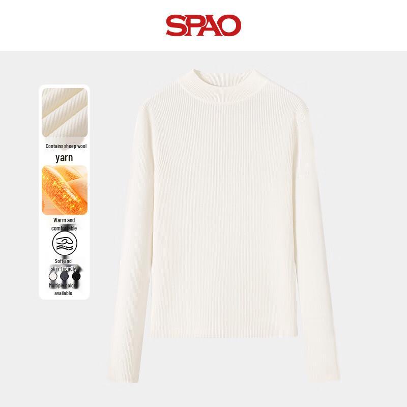 

Женский трикотажный свитер SPAO с полувысоким воротником XL