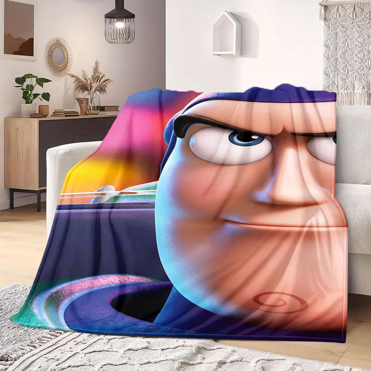 

ToyStory Flannel Blanket Cartoon Print Design for Sofas Beds Bedrooms Chairs Travel Picnics Home Decor Great Gift New 75x90cm