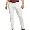 Nike Casual Pants Men's White 133 Moderate Straight Fit Pants 891925-133