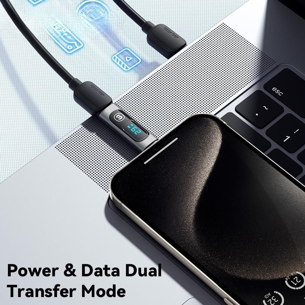 240W OTG Typ-C Stecker auf Typ-C Buchse Adapter Konverter Geeignet für Smartphones Tablets Schnellladung USB Typ-C Anschlüsse Neu