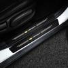 Car Door Sill Carbon Fiber Sticker Threshold Side Anti Scratch Tape For Chevrolet Colorado Cruze Spark Captiva Malibu Trax
