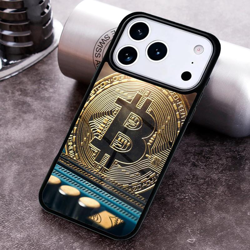 Bitcoin Phone Case For iPhone 17 16 15 14 13 12 11 Pro Max Plus 17Air Soft Silicone Cover