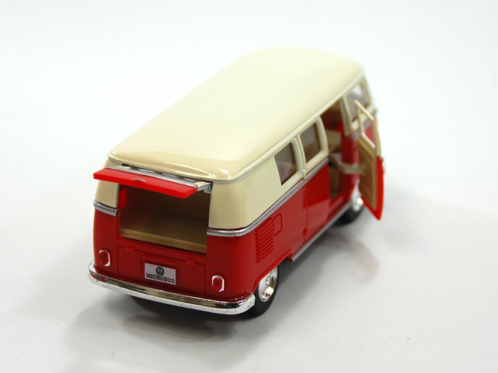 KiNSMART Volkswagen Bus Red Window Box 132 200-525
