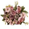 Office Decoration Rose Flower Simulated Bouquet High Quality